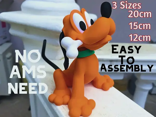 Disney's Pluto Dog - No AMS - Easy to assembly