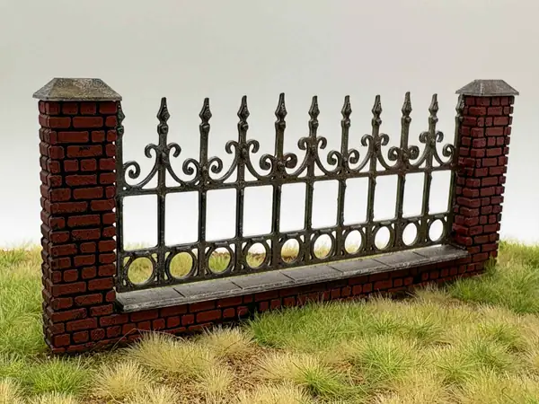 Brick Fence for diorama