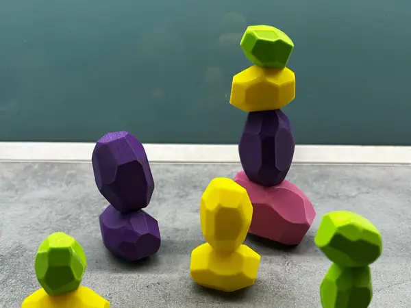 Balance stones - Montessori