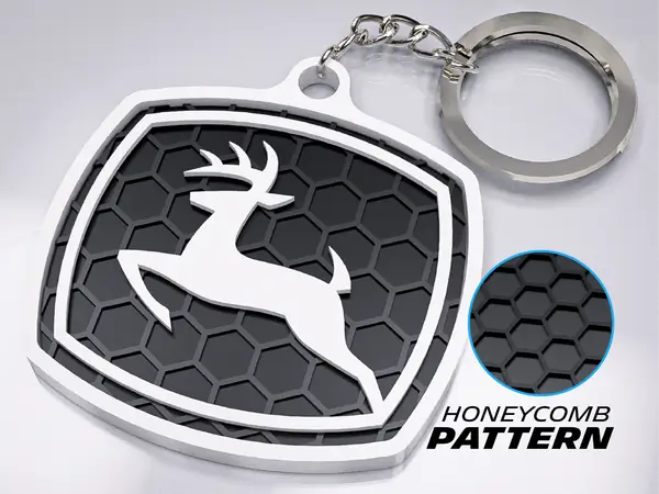 John Deere Keychain