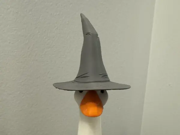 Wizard/Witch hat for desk goose