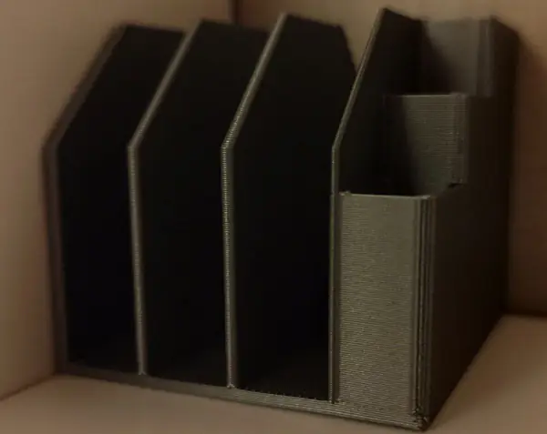 Vertical Desk and Document Organizer and Holder