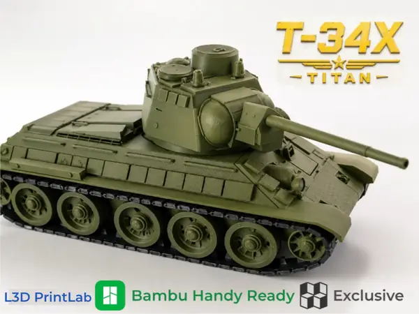 T-34X Titan 1/35 Scale 