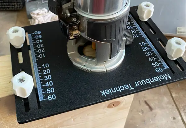 Makita router template/jig