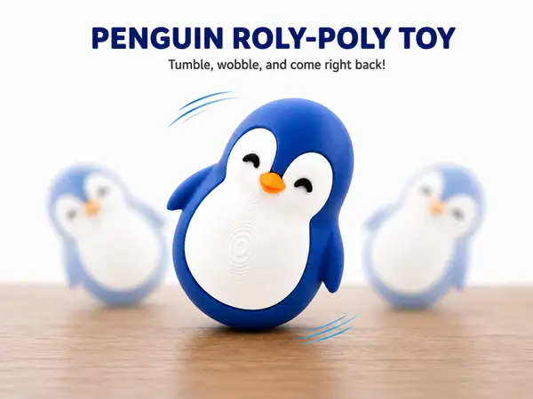 Cute Wobbly Penguin – NO AMS