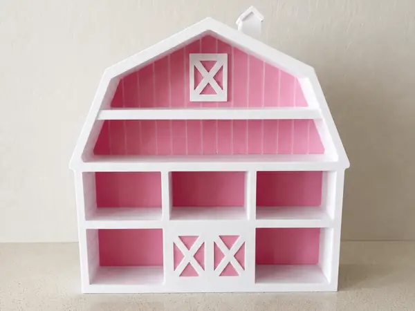 Cute Farmhouse Barn Display Shelf|No Supports