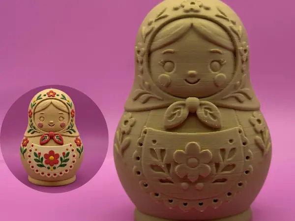 Ornamental Matryoshka Doll