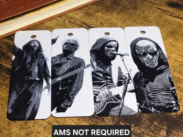 Sleep Token Bookmarks - Band Members - Set of 4