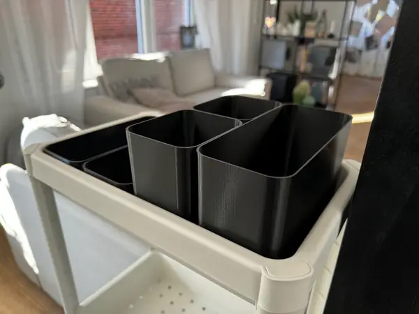 IKEA VESKEN Shelf Bins