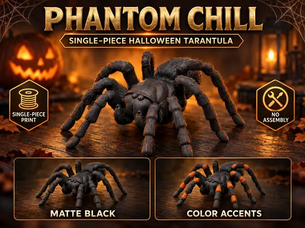 Tarantula Life-Size Easy Print Best Prank