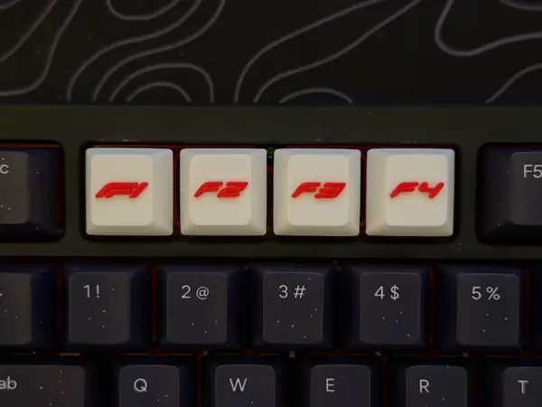 Formula Keycaps F1/F2/F3/F4 - Mechanical Keyboard