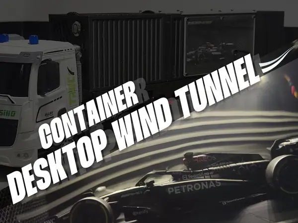 Container Desktop Wind Tunnel 集裝箱桌面風洞模型
