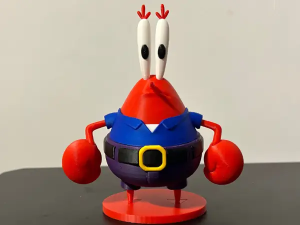 Mr. Krab - No AMS - Spongebob toy - Action figure
