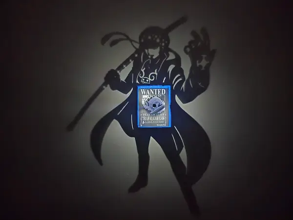 Trafalgar D. Water Law - Shadow lamp