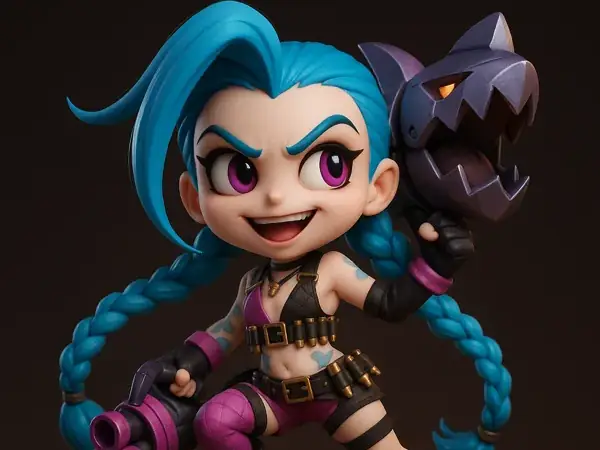 Jinx Chibi - League of Legends