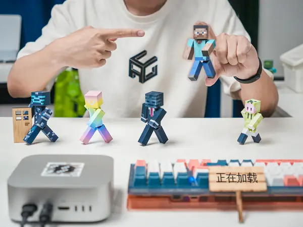 Minecraft可动小人｜2D+3D低成本定制我的世界