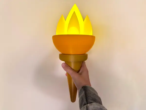 Olympic Torch Lamp