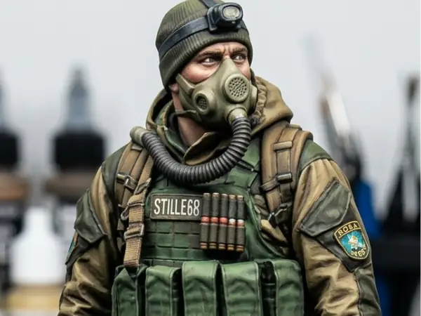 STALKER Character Figure – 1:35 Scale, 50mm