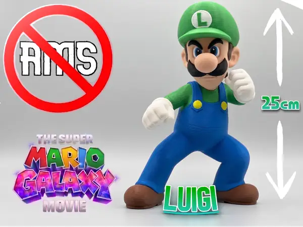 Luigi- Super Mario Movie (No AMS)