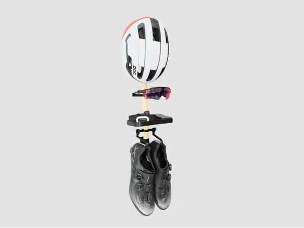 Bike Gear Storage - Helmet, Cleats, Sunglasses etc