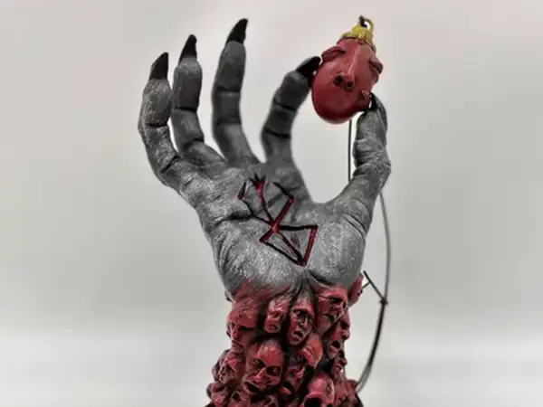 Berserk Figure Hand of God Statue Anime Handcraft 
