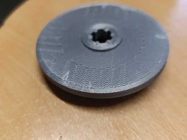 brushcutter flange NAC 25mm inner star knife