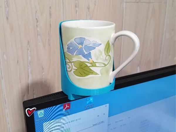 moniter cup holder