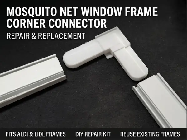 Mosquito Net Window Frame Corner Connector