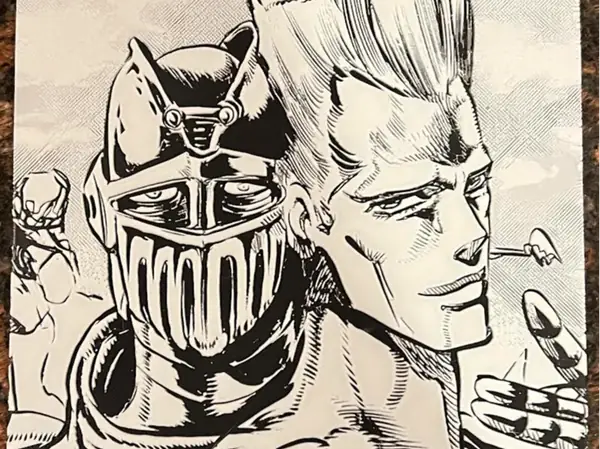 Polnareff and Silver Chariot