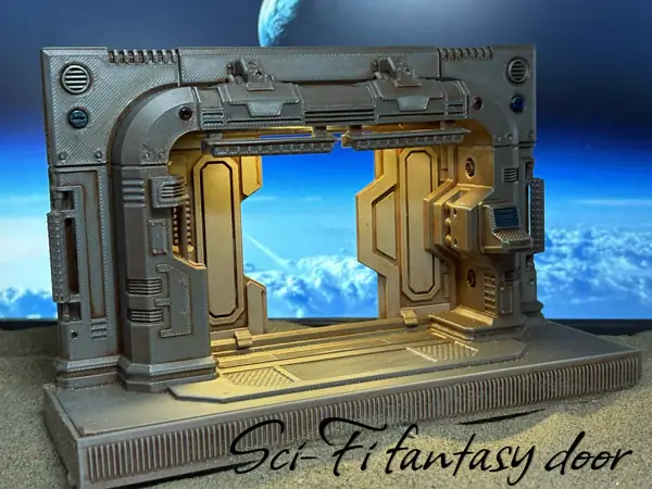Sci-Fi fantasy door 