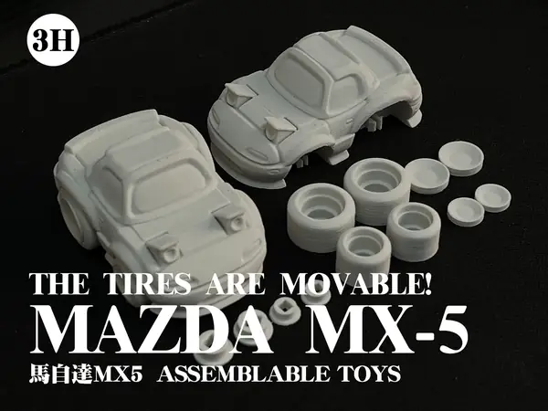 Mazda MX-5 movable assembly toy car
