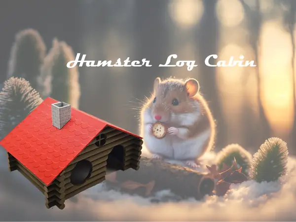 Hamster Log Cabin