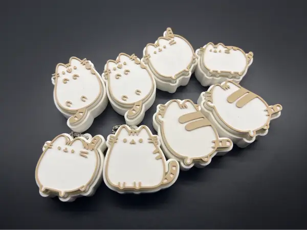 Pusheen cat fidget clicker