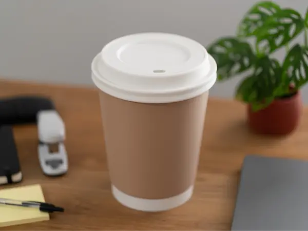 Coffee Cup - Desk Trash Can