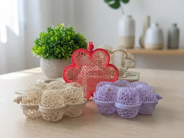 Thermoformed Flexible Flowers