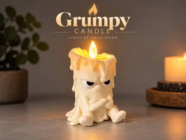 Grumpy Candle