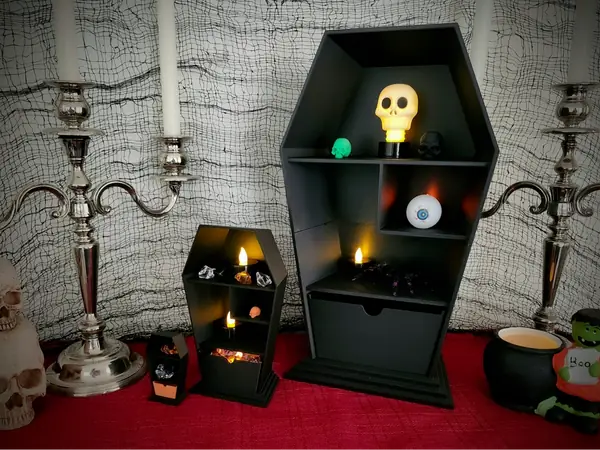 The Coffin Shelf with Drawer! (casket)