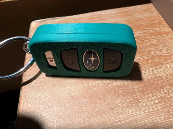 Subaru Keyfob with Recessed Buttons