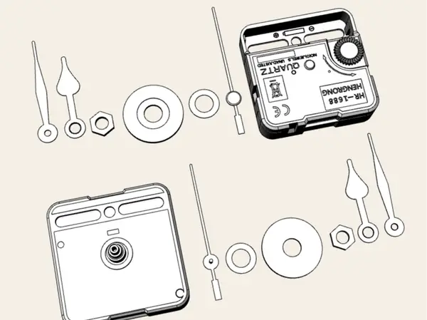 Clock Components Kit-011 3D PRINTABLE MODEL