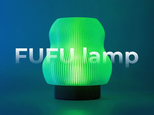 Lampada FUFU – Lampada LED 3D RGBW a batteria