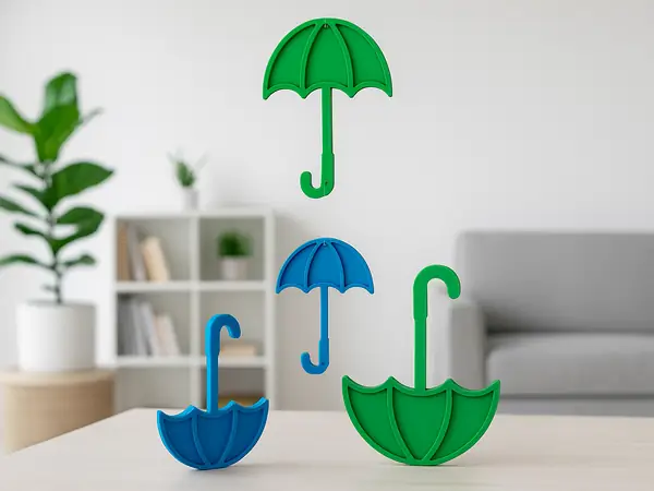 Regenschirm Dekor oder Mobile