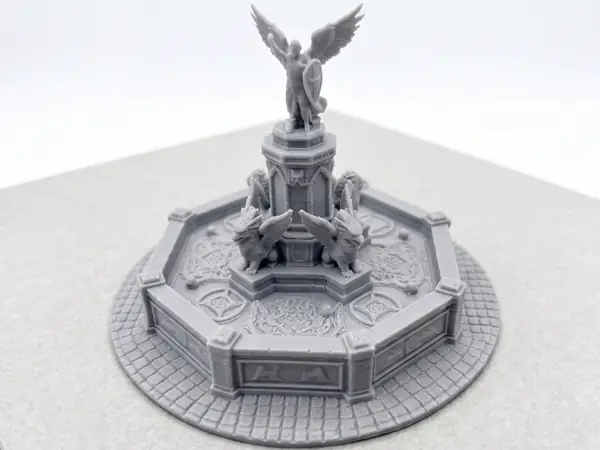 Tabletop Scatter Terrain - Town Fountain 