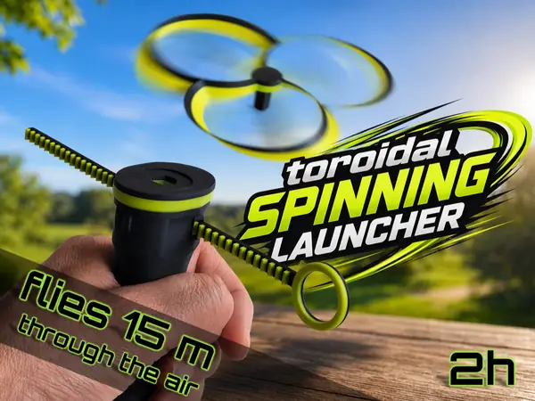 toroidal spinning launcher