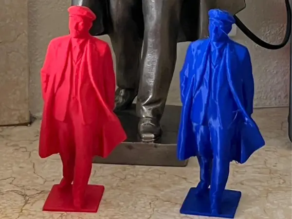 Lenin statue 3D