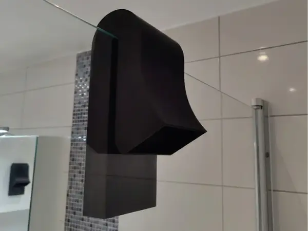Shower speaker amplifier