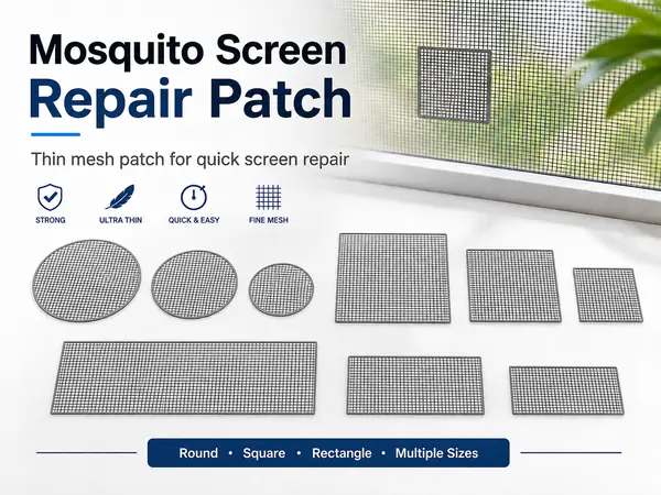 Mosquito Screen Repair Patch – Multiple Sizes