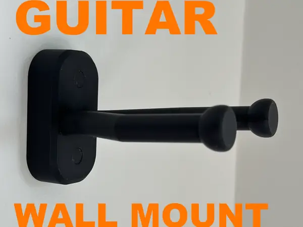 Guitar wall mount holder