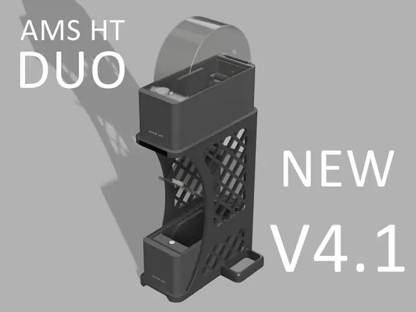 AMS HT DUO Stacking for H2D/X2D/P1S/X1C / V2 + V4