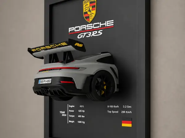 Porsche Gt3 RS Wallframe Picture