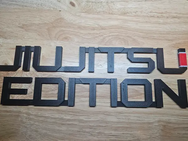 Jiujitsu Edition Badge